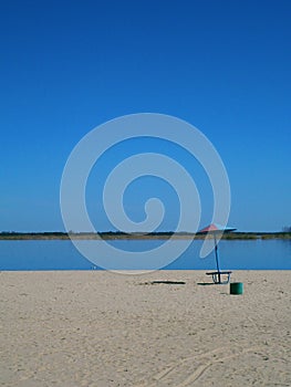 city â€‹â€‹beach in the town of Ukrainka