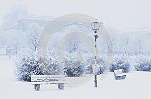 Citycenter snowbound photo