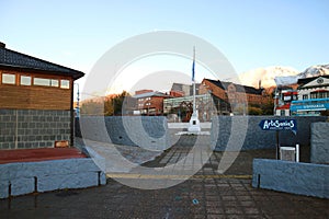 Citycenter of Ushuaia in the Morning, Argentina, Patagonia