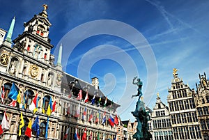 The Cityhall of Antwerpen photo