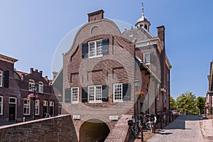 Cityhall of the Dutch fortified city of Nieuwpoort photo