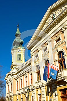 The cityhall of Gyula photo