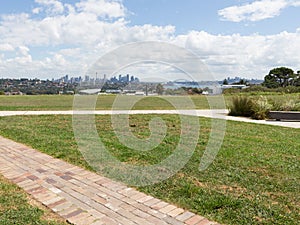 Cityscape from afar, Sydney