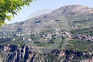 Cityscape for Ahden town in north lebanon