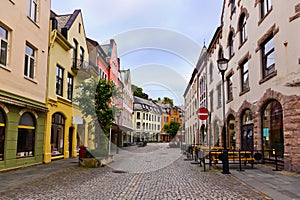 Cityscape of Alesund Norway