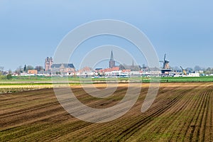 Cityscape of Amerongen in the Neterlands