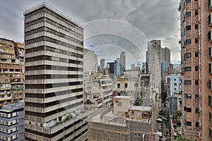 the cityscape of apartment at Yau Ma Tei 25 Oct 2020