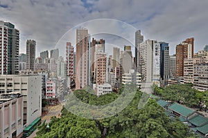 the cityscape of apartment at Yau Ma Tei 25 Oct 2020