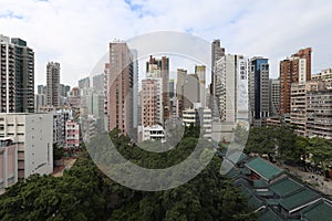 the cityscape of apartment at Yau Ma Tei 25 Oct 2020