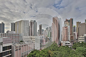 the cityscape of apartment at Yau Ma Tei 25 Oct 2020