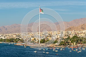 Cityscape of Aqaba, Jordan