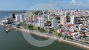 Cityscape of Aracaju Sergipe Brazil. Tourism at Brazil Northeast.