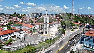 Cityscape of Aracaju Sergipe Brazil. Tourism at Brazil Northeast.