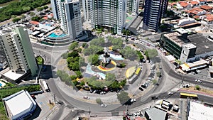 Cityscape of Aracaju Sergipe Brazil. Tourism at Brazil Northeast.