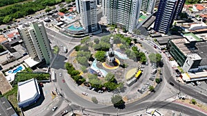 Cityscape of Aracaju Sergipe Brazil. Tourism at Brazil Northeast.