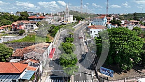 Cityscape of Aracaju Sergipe Brazil. Tourism at Brazil Northeast.