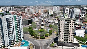 Cityscape of Aracaju Sergipe Brazil. Tourism at Brazil Northeast.