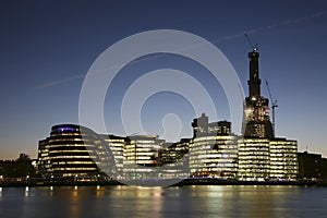 Cityscape around London City Hall