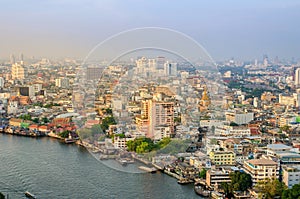 Cityscape of bangkok city