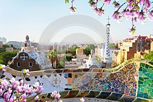 Park Guell, Barcelona photo