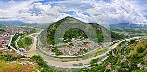 Cityscape of Berat - Albania photo