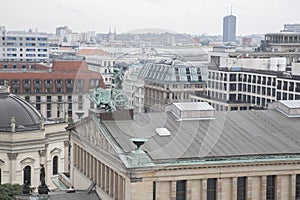 Cityscape of Berlin including Concert Hall Building