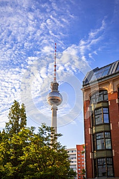 Cityscape of Berlin with TV tower