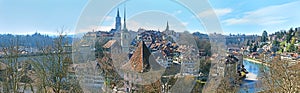 The cityscape of Bern