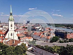 Panoráma města Bratislava, Slovensko