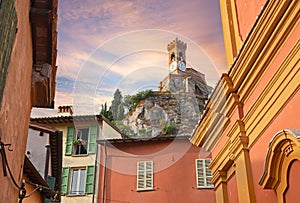 Cityscape of Brisighella, Emilia Romagna, Italy photo