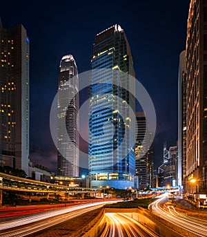 Cityscape of Building in Hong Kong photo