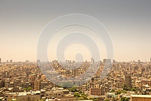 Cityscape of Cairo, Egypt