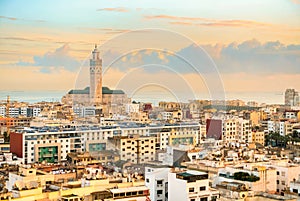 Cityscape Casablanca, Morocco