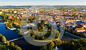 Cityscape of Ceske Budejovice