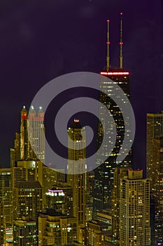 Cityscape of Chicago Illinois photo