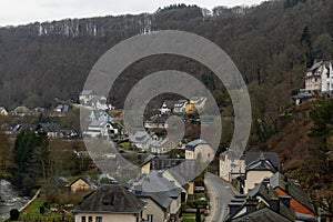 Cityscape of Clervaux Luxembourg
