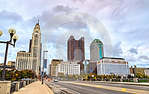 Cityscape of Columbus - Ohio, United States