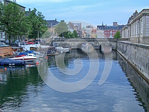 Cityscape of Copenhagen, Denmark