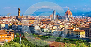 Cityscape of Florence, Italy. Italian Firenze city