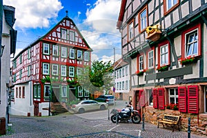 Cityscape Gelnhausen, Germany