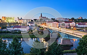 Cityscape of Grodno, Belarus