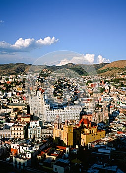 Cityscape of Guanajuato, Mexico photo