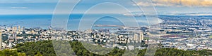 The Cityscape Of Haifa Metropolitan Area Panoramic View, Industrial Zone of Haifa, Israel