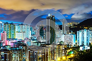 Cityscape in Hong Kong