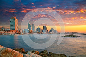 Tel Aviv Skyline. photo