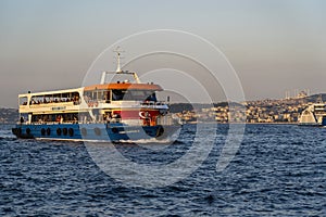 Cityscape of Istanbul showing the largest mosque in Turkey, Grand Ã‡amlÄ±ca Mosque.