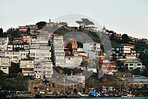 Cityscape of Istanbul Turkey. Vahdettin Pavilion