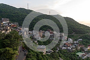 Cityscape of Jiufen old town