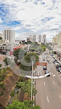 cityscape of Jundiai city , Sao Paulo state, Brazil photo