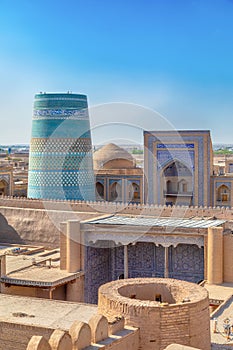 Cityscape of Khiva, Uzbekistan